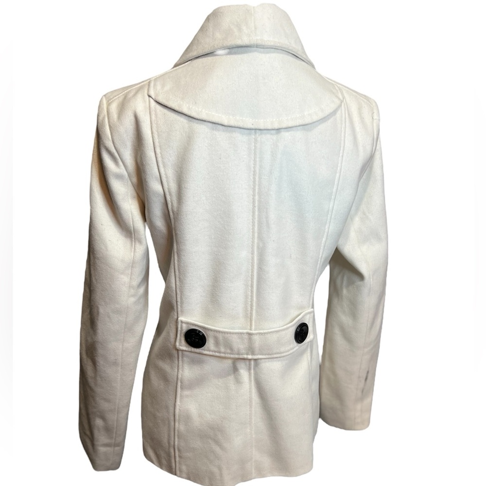 Rampage Woman’s Pea Coat Trench Jacket Sz M - Picture 7 of 13
